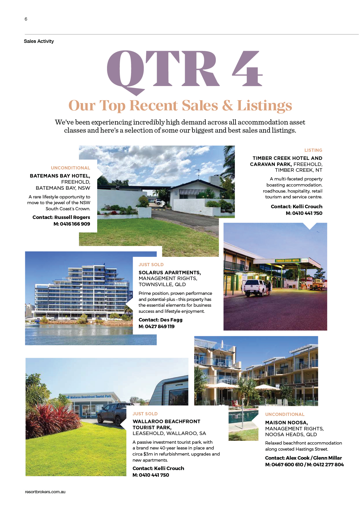 Qtr 4 Sales & Listings Page 1